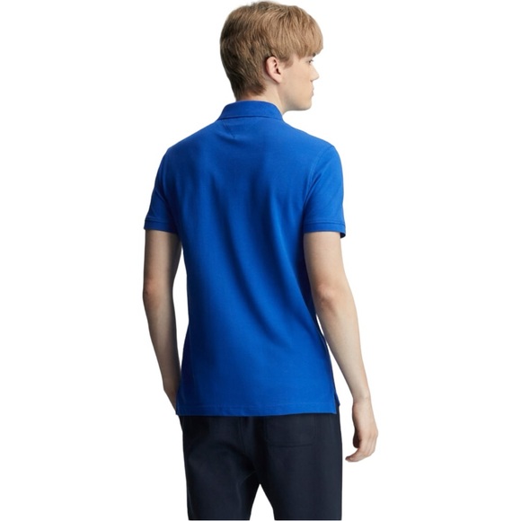Blue Tommy Hilfiger Polo Shirt (S) - Picture 2 of 6